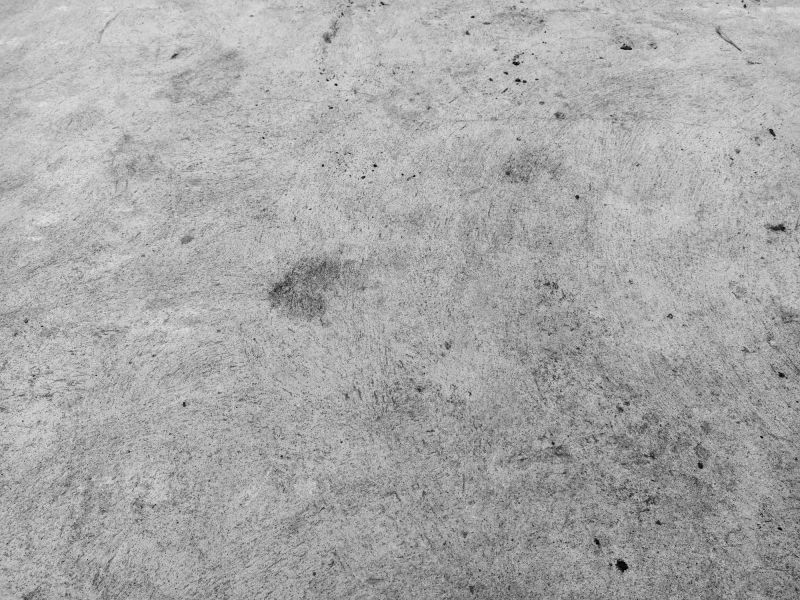 Completed concrete repair